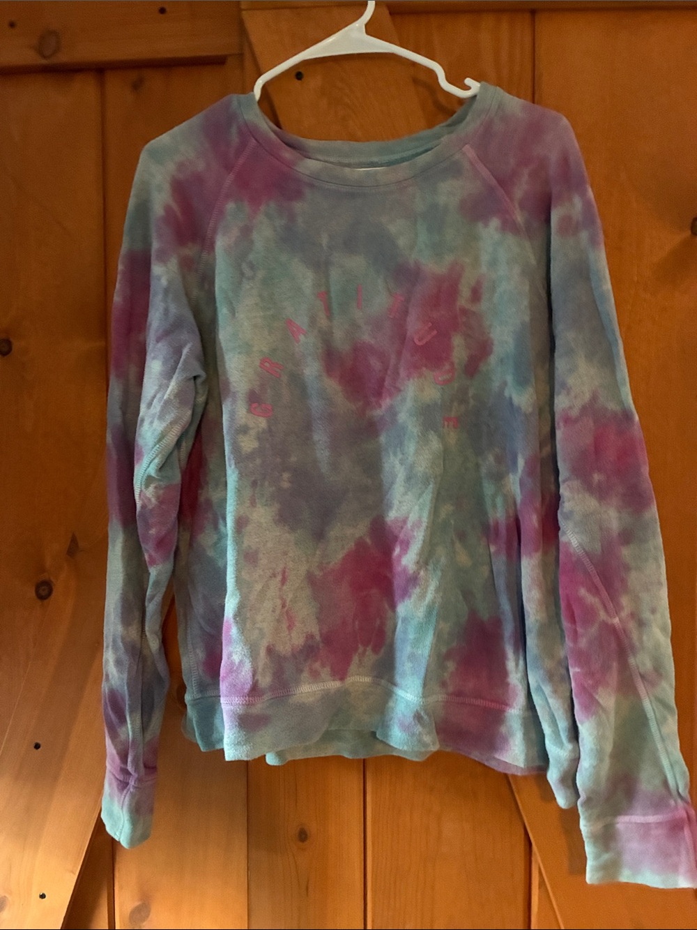 Good hYOman Tie-Dye Pastel Crewneck Sweater - Women